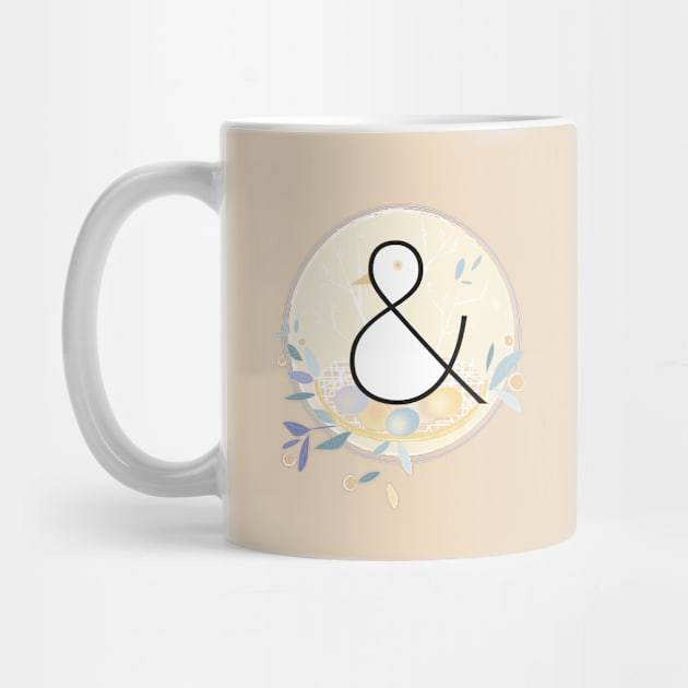 Bird ampersand by Slownessi